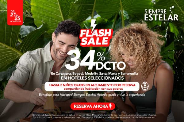 Flash Sale Estelar 💫 ESTELAR Playa Manzanillo Colombia - Cartagena Flash Sale Estelar 💫 ESTELAR Playa Manzanillo Colombia - Cartagena
